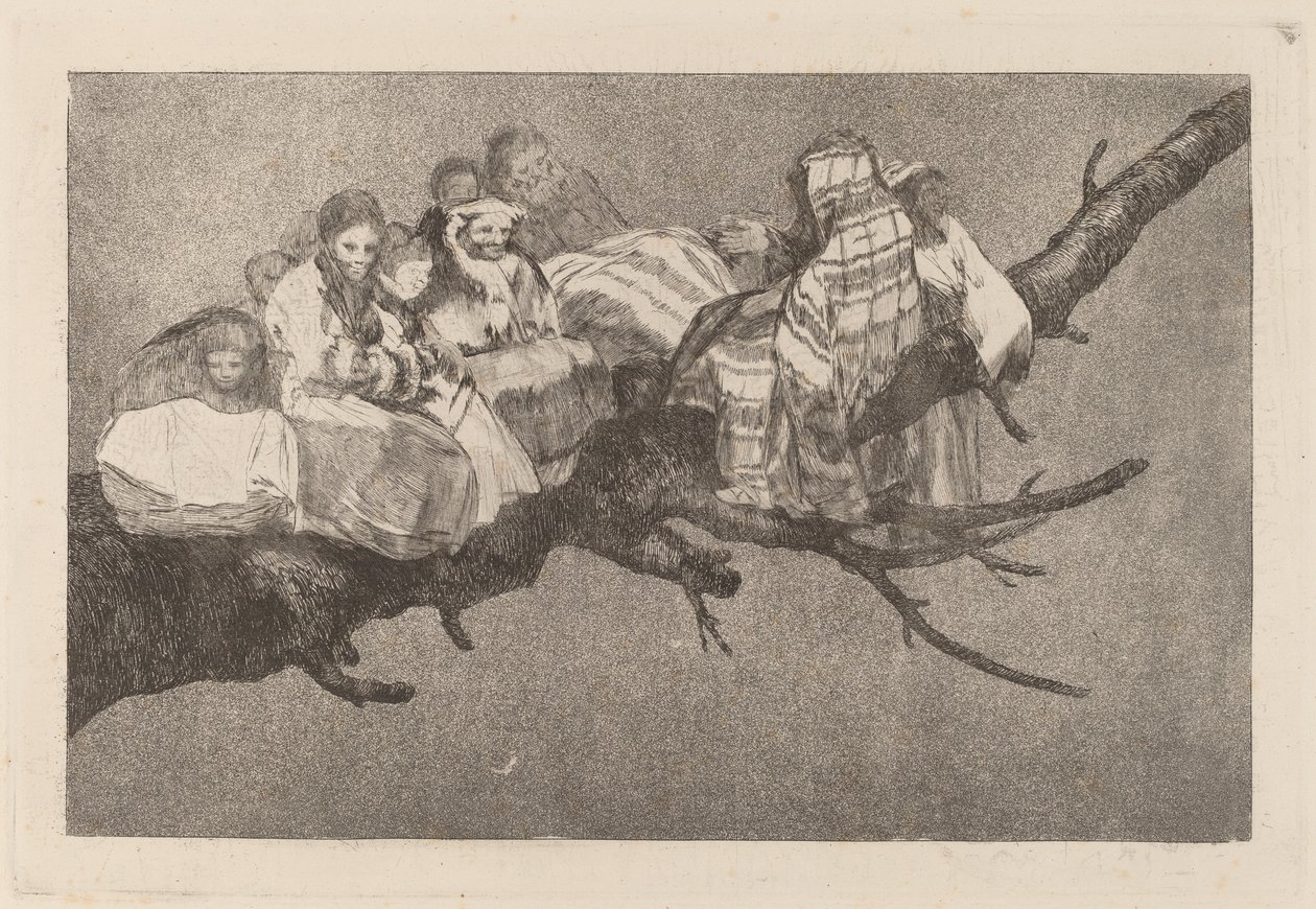Disparate ridiculo (śmieszne szaleństwo) autorstwa Francisco de Goya