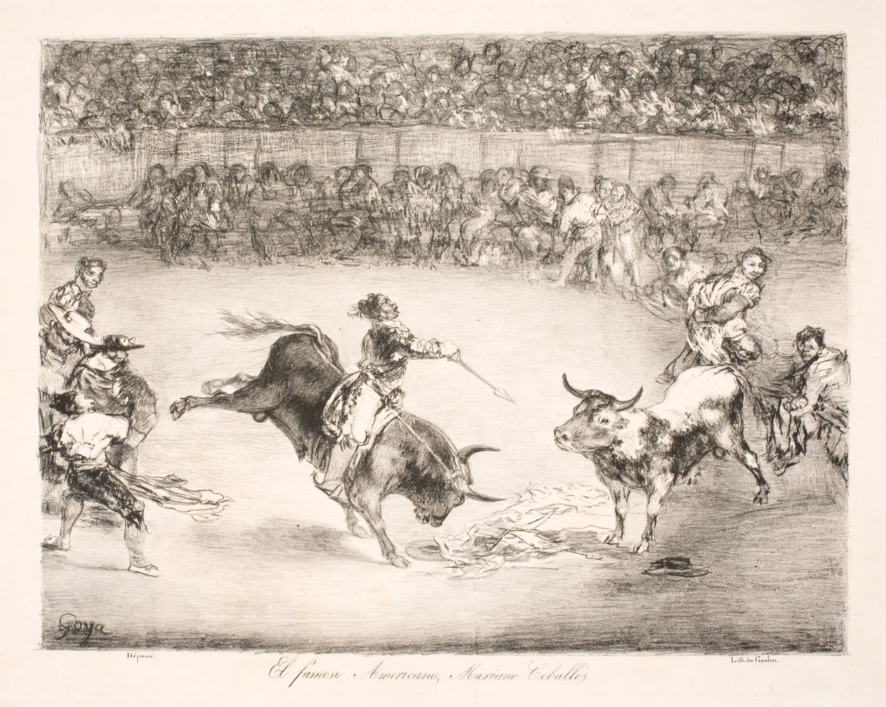 „Słynny Amerykanin Mariano Ceballos” autorstwa Francisco de Goya