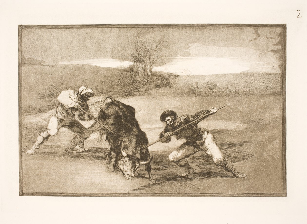 Kolejny sposób na polowanie na piechotę autorstwa Francisco de Goya