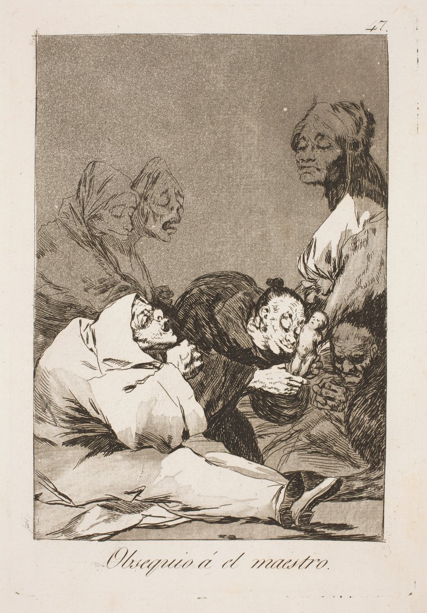 Prezent dla mistrza autorstwa Francisco de Goya
