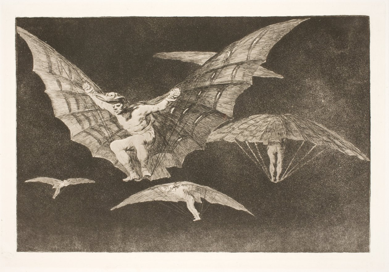 Sposób na latanie (gdzie jest wola, jest sposób) autorstwa Francisco de Goya