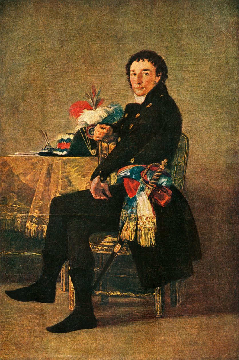 Ferdinand Guillemardet, ok. 1798, 1938 r autorstwa Francisco de Goya