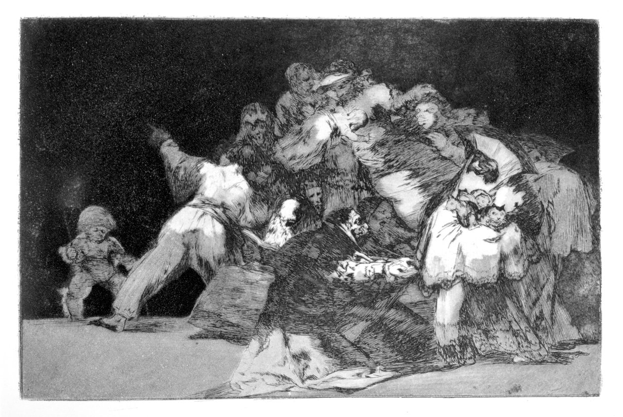 Generał Riddle, 1819-1823 autorstwa Francisco de Goya