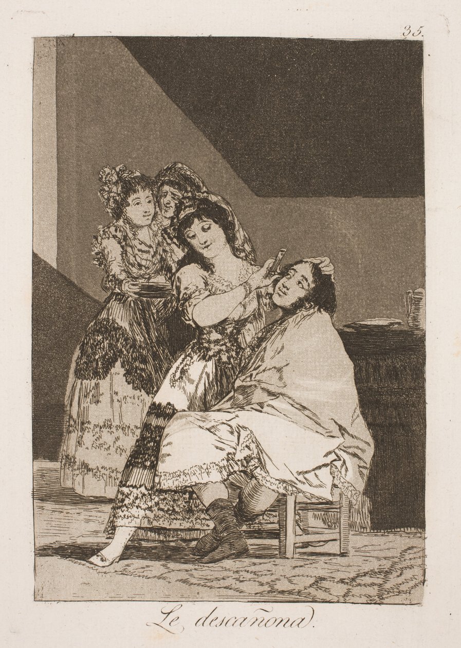 Obdziera go ze skóry autorstwa Francisco de Goya
