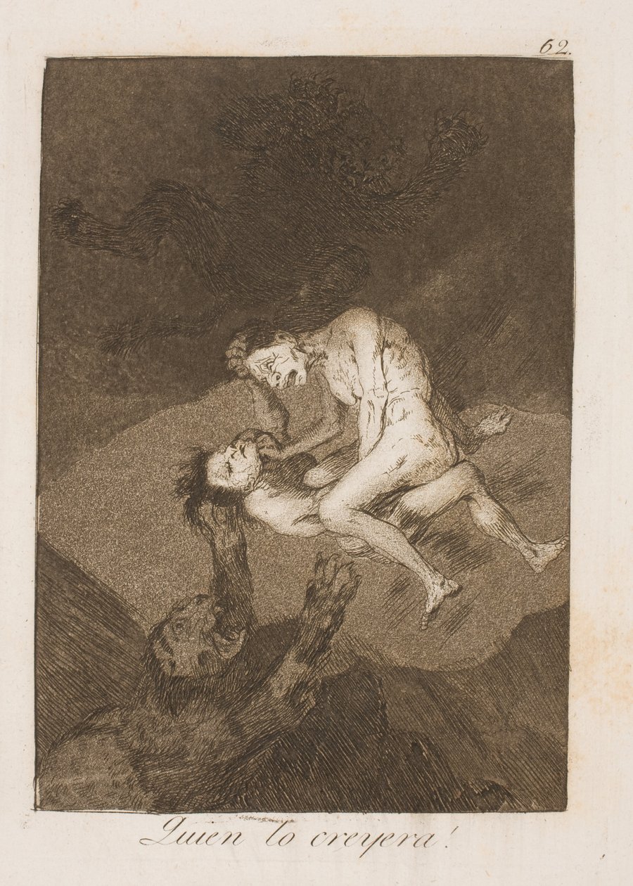 Kto by tak pomyślał! autorstwa Francisco de Goya