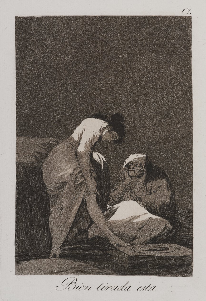Jest ładnie rozciągnięty autorstwa Francisco de Goya