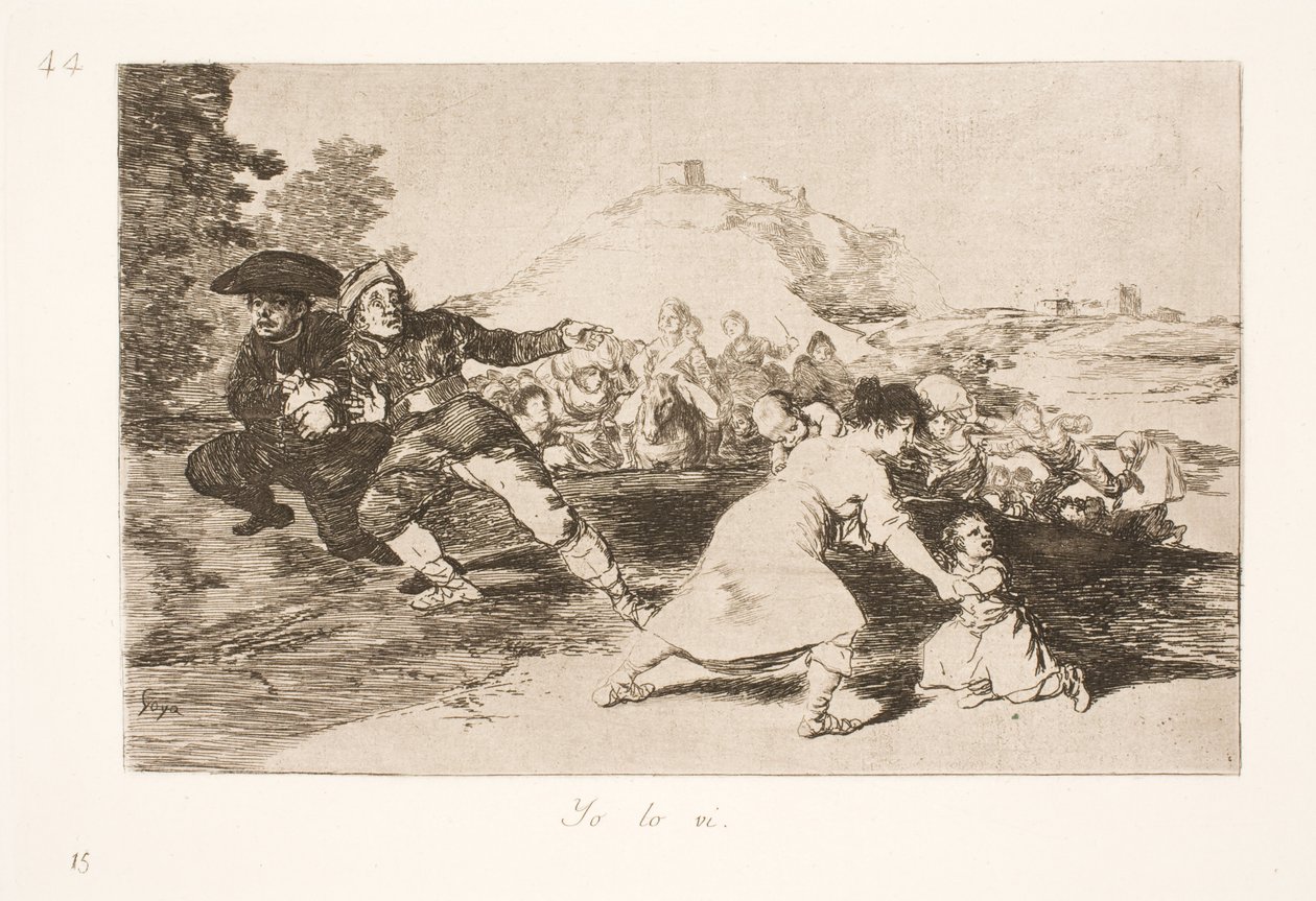 widziałem to autorstwa Francisco de Goya