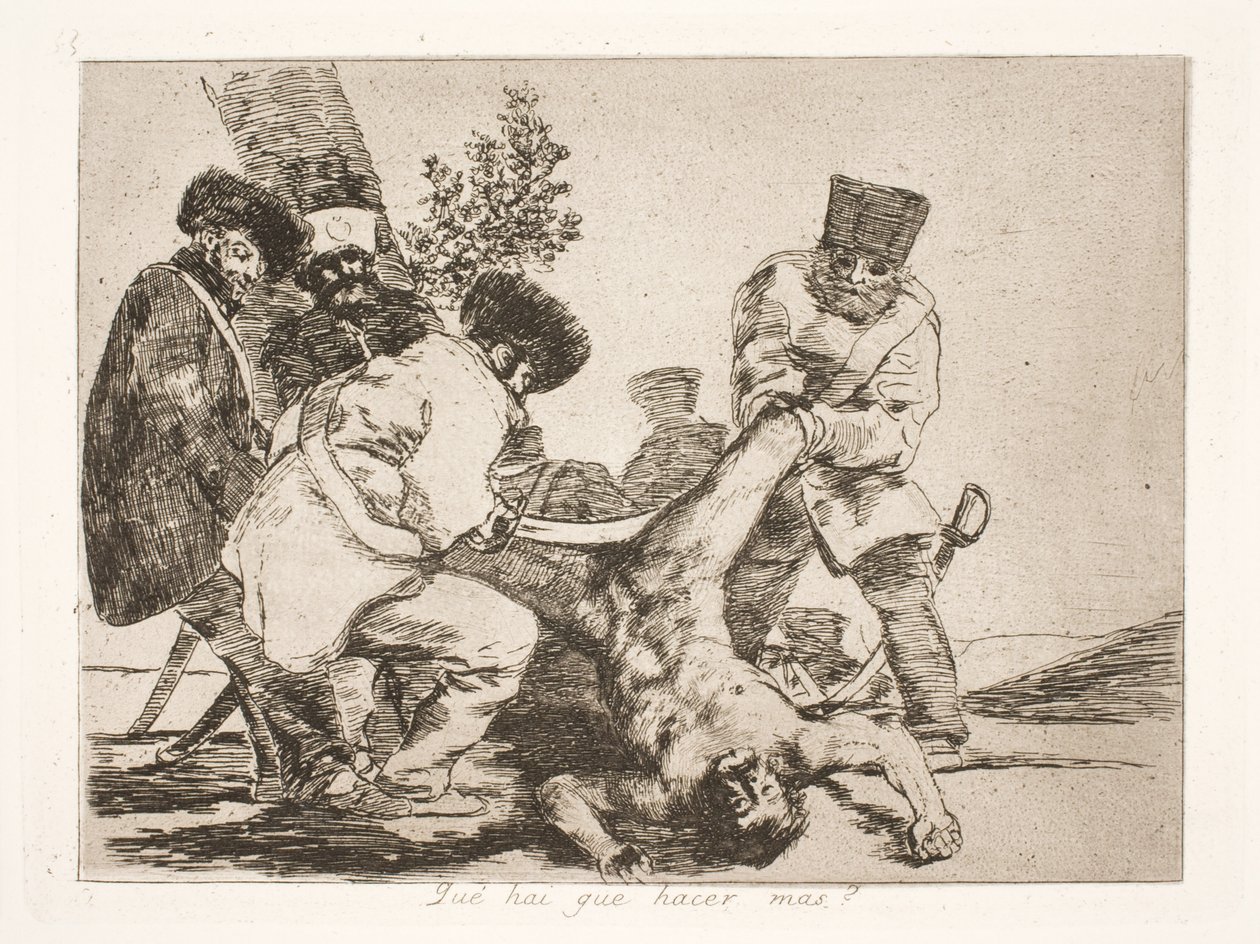Czy można zrobić więcej? (33) autorstwa Francisco de Goya