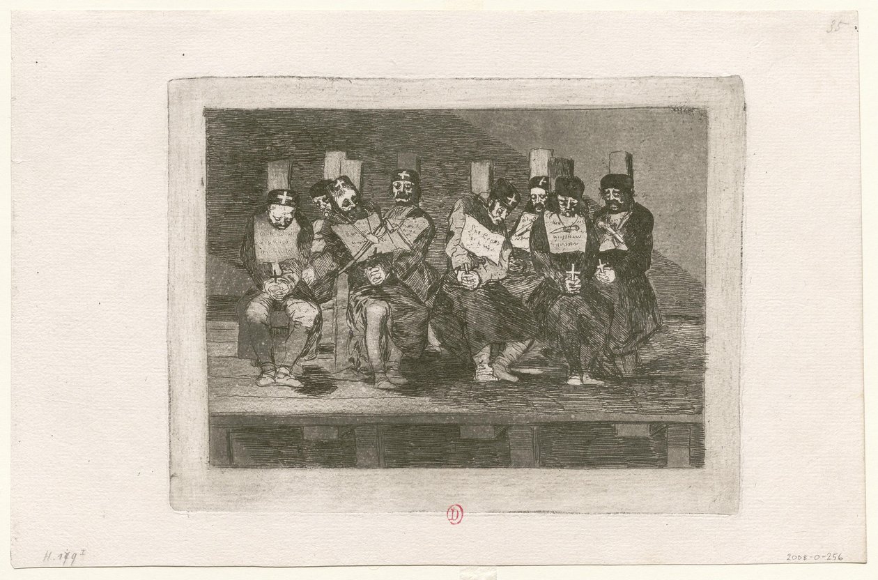 Okropności wojny, tablica 35: Nie można wiedzieć, dlaczego autorstwa Francisco de Goya