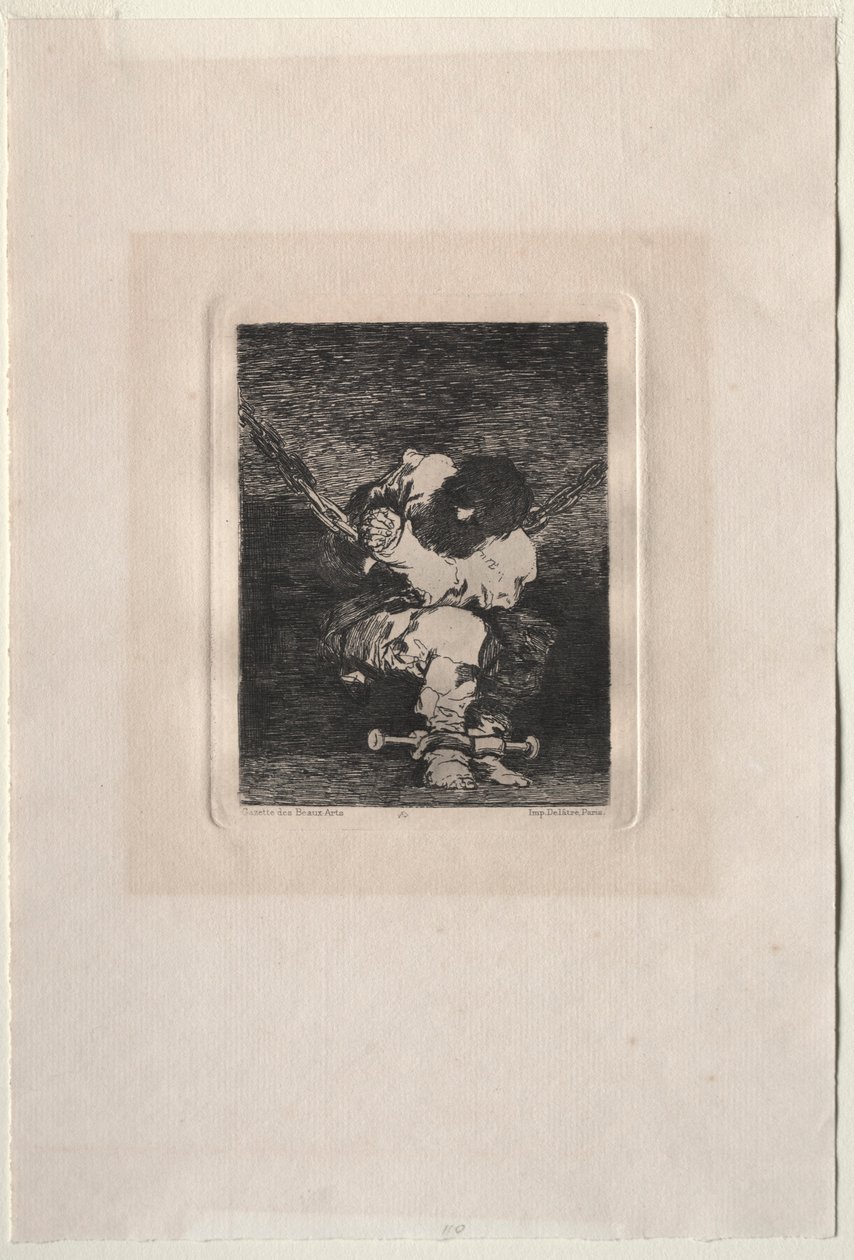 Mały więzień, 1867. autorstwa Francisco de Goya