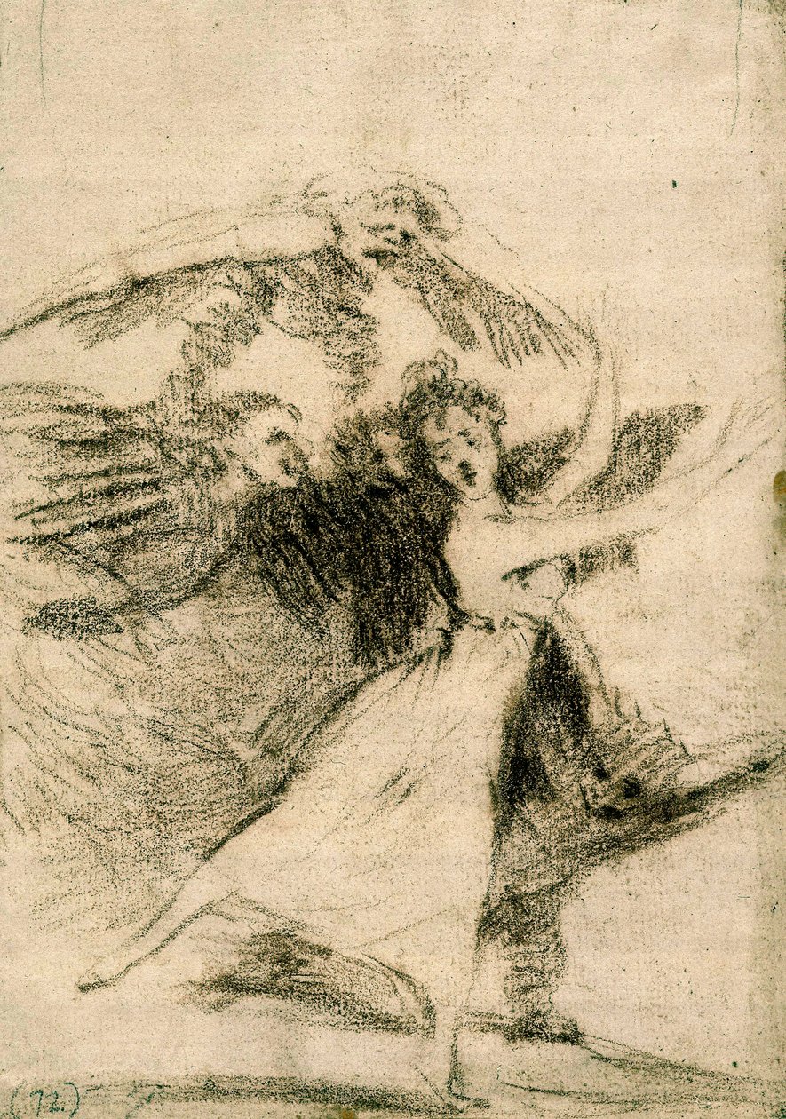 „Los Caprichos”: nie uciekniesz autorstwa Francisco de Goya
