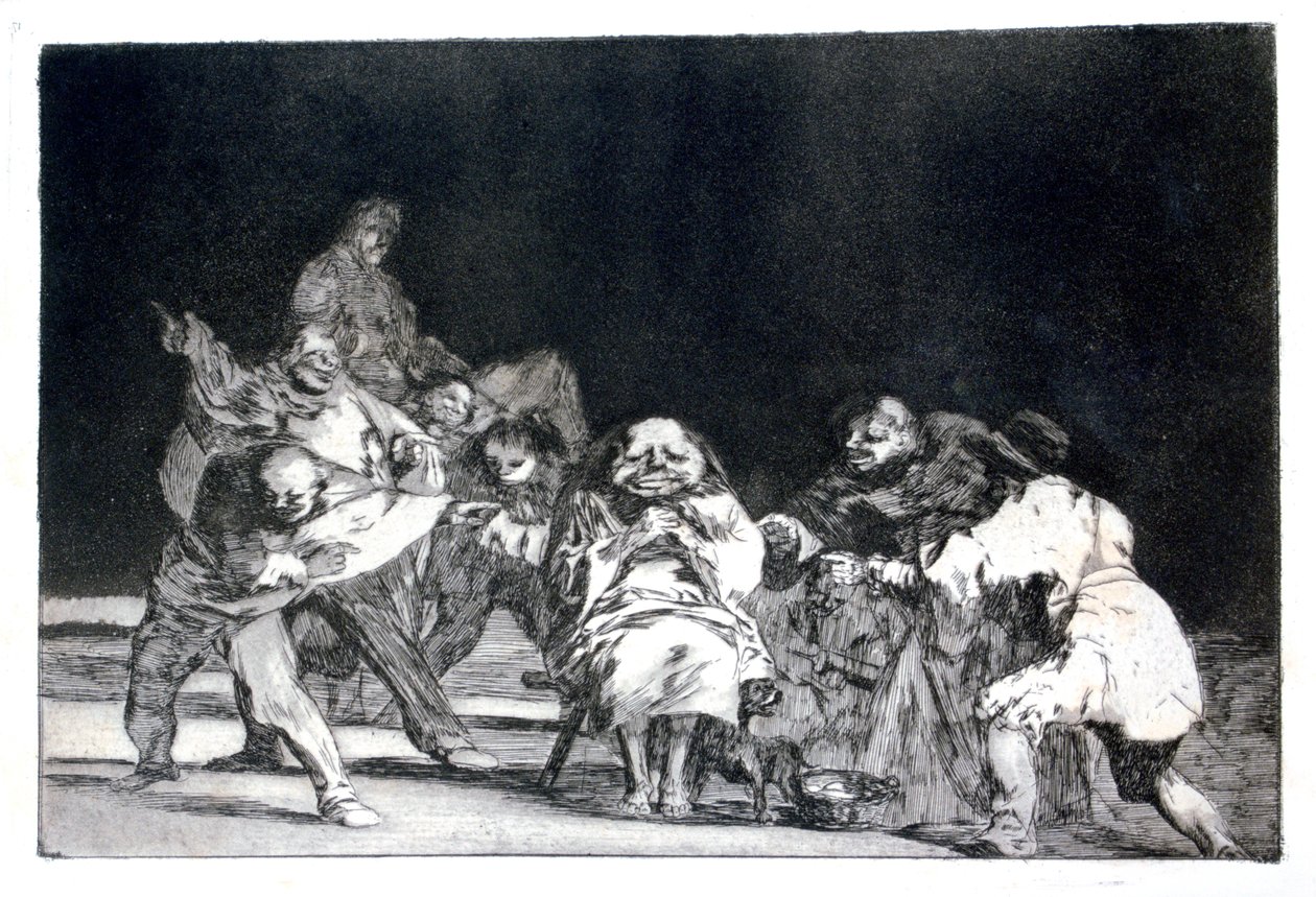 Lojalność, 1819-1823 autorstwa Francisco de Goya