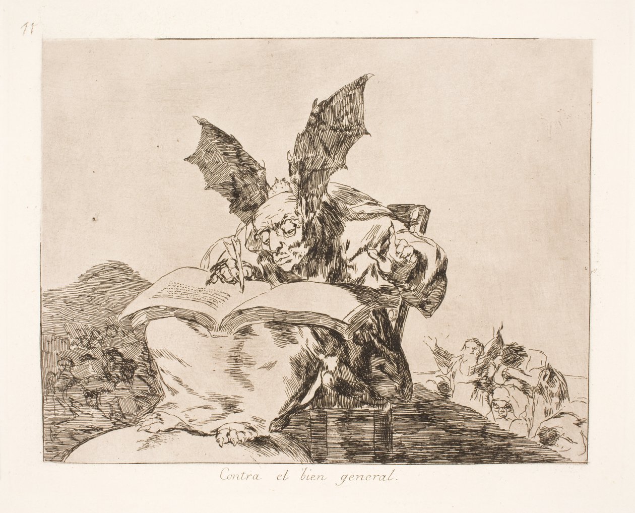 W stronę Almenwelleta (71) autorstwa Francisco de Goya