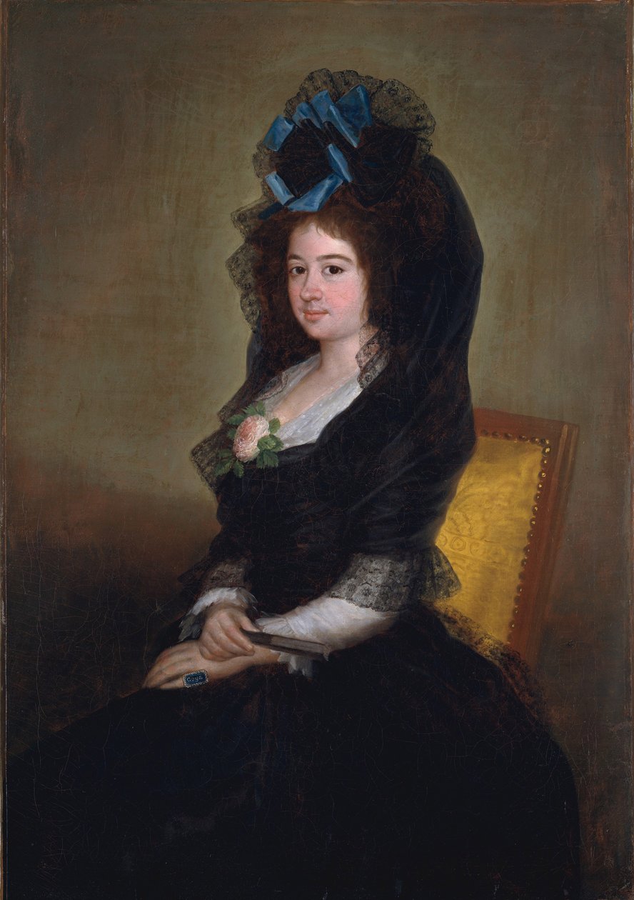 Narcisa Barañana de Goicoechea, 1815-6 autorstwa Francisco de Goya