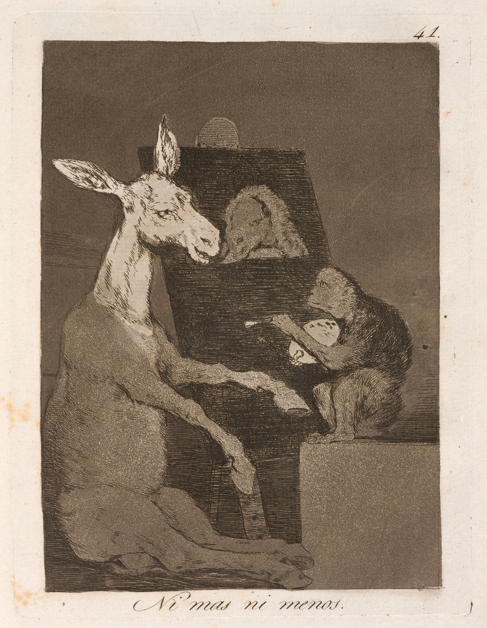 Ni mniej ni więcej autorstwa Francisco de Goya