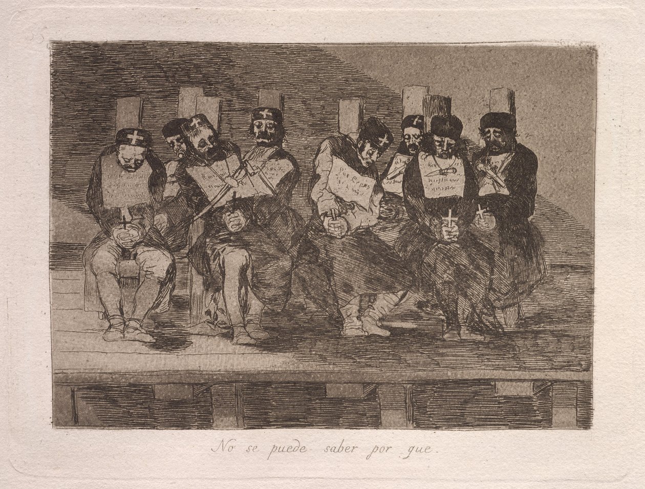 Nie mogę powiedzieć dlaczego (nie można powiedzieć dlaczego) autorstwa Francisco de Goya