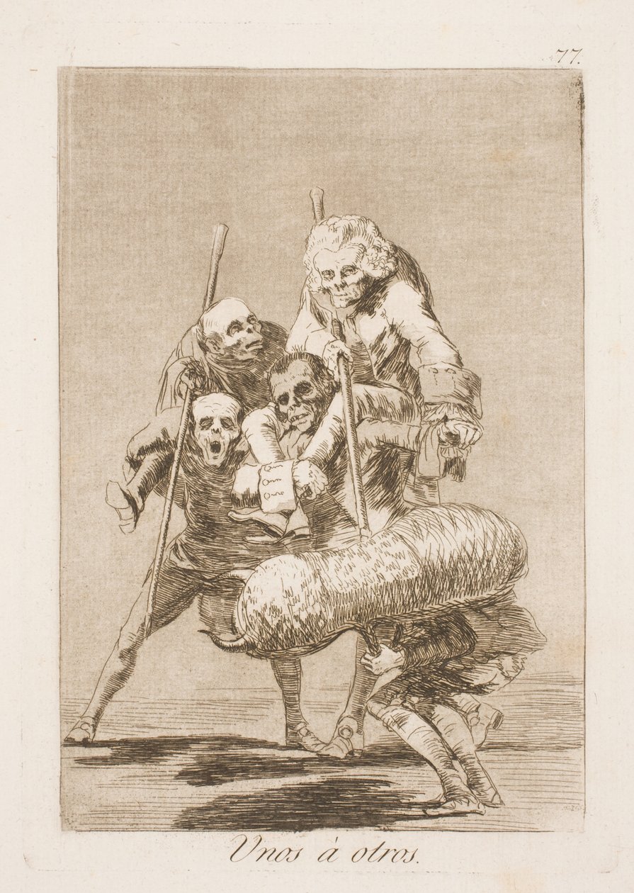 Teraz ich kolej autorstwa Francisco de Goya