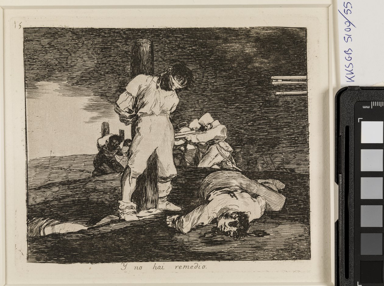I nie ma nic więcej do zrobienia (15) autorstwa Francisco de Goya