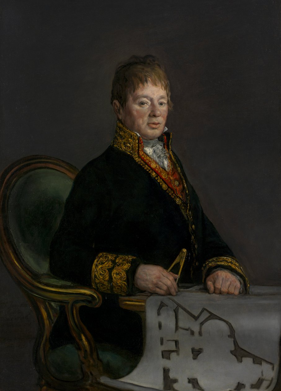 Portret Don Juana Antonio Cuervo autorstwa Francisco de Goya