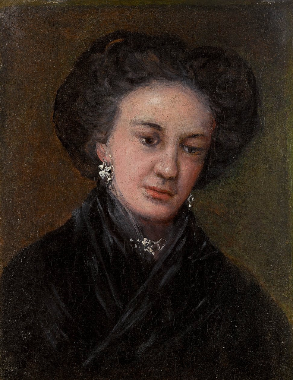 Portret aktorki Rity Luny 1770-1832, początek XIX wieku.. autorstwa Francisco de Goya