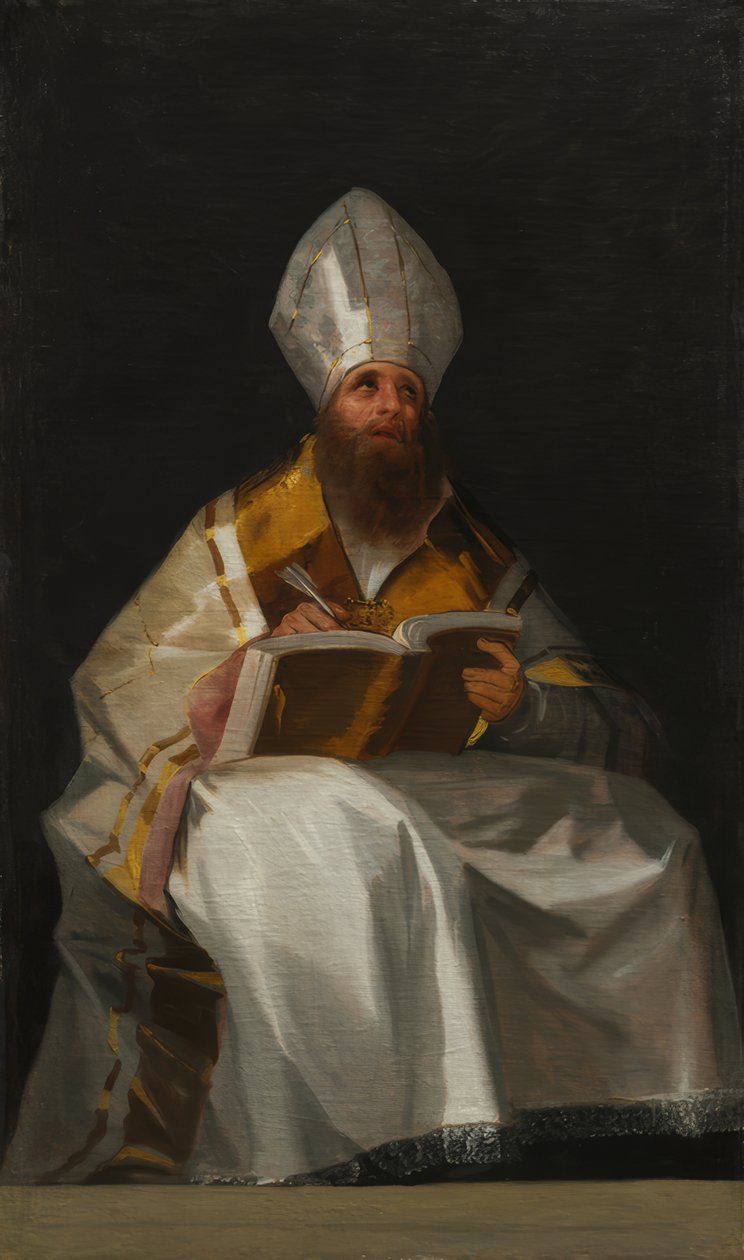 Święty Ambroży autorstwa Francisco de Goya