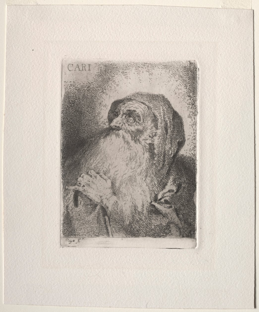 Św. Franciszek z Pauli Caritas, 1780 r. autorstwa Francisco de Goya