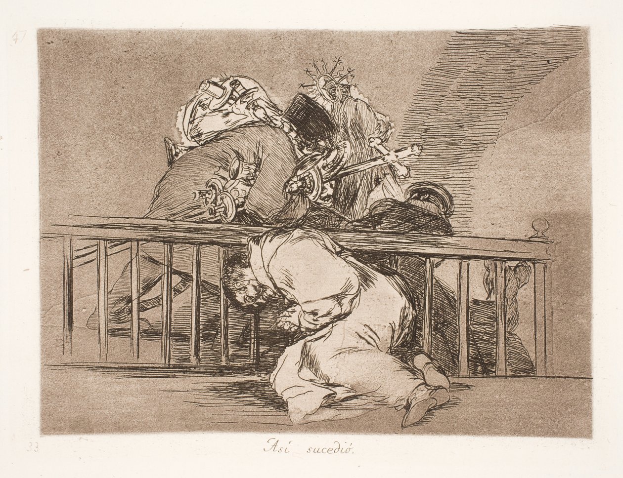 Jak to się stało (47) autorstwa Francisco de Goya