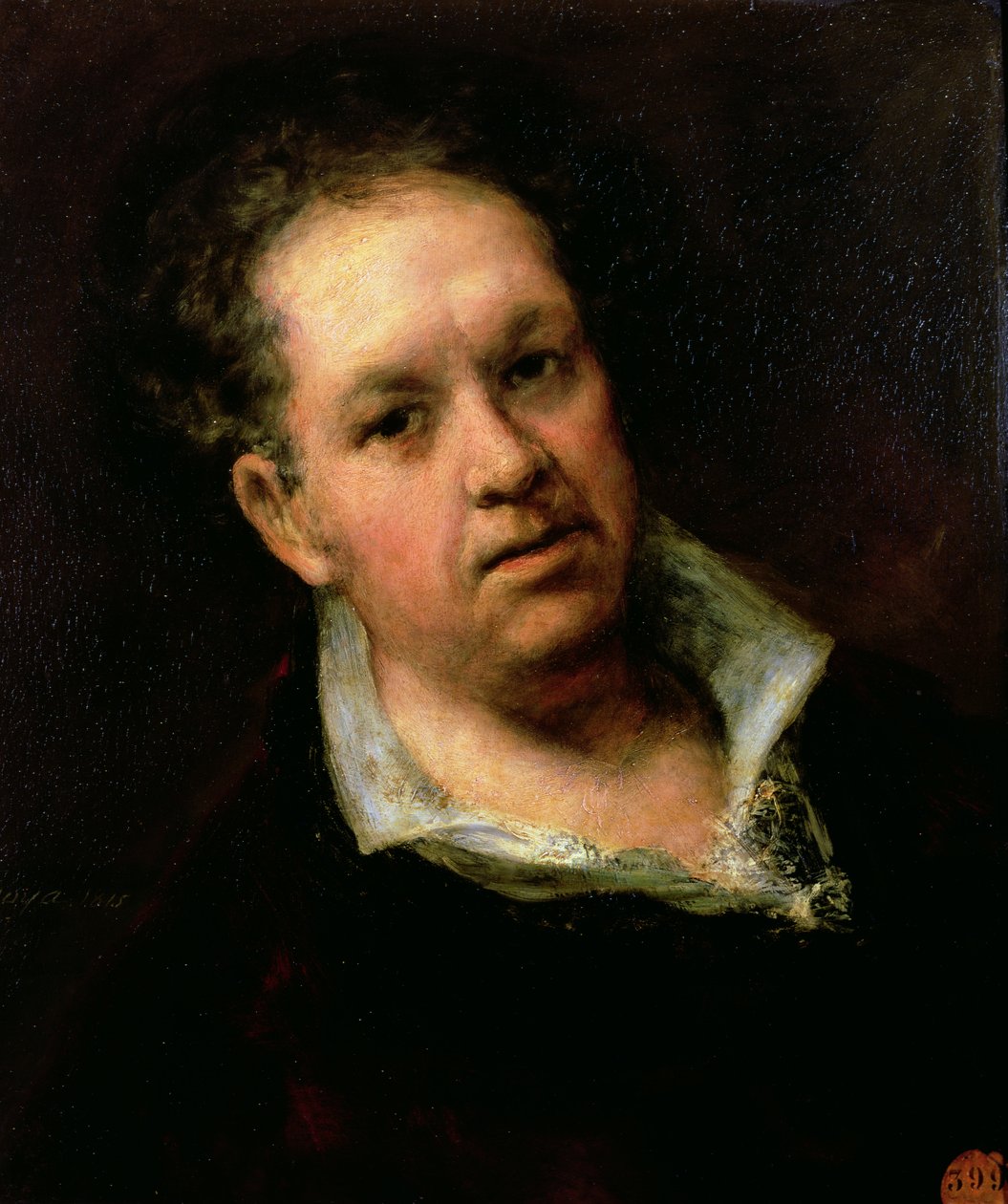 Autoportret, 1815 autorstwa Francisco de Goya
