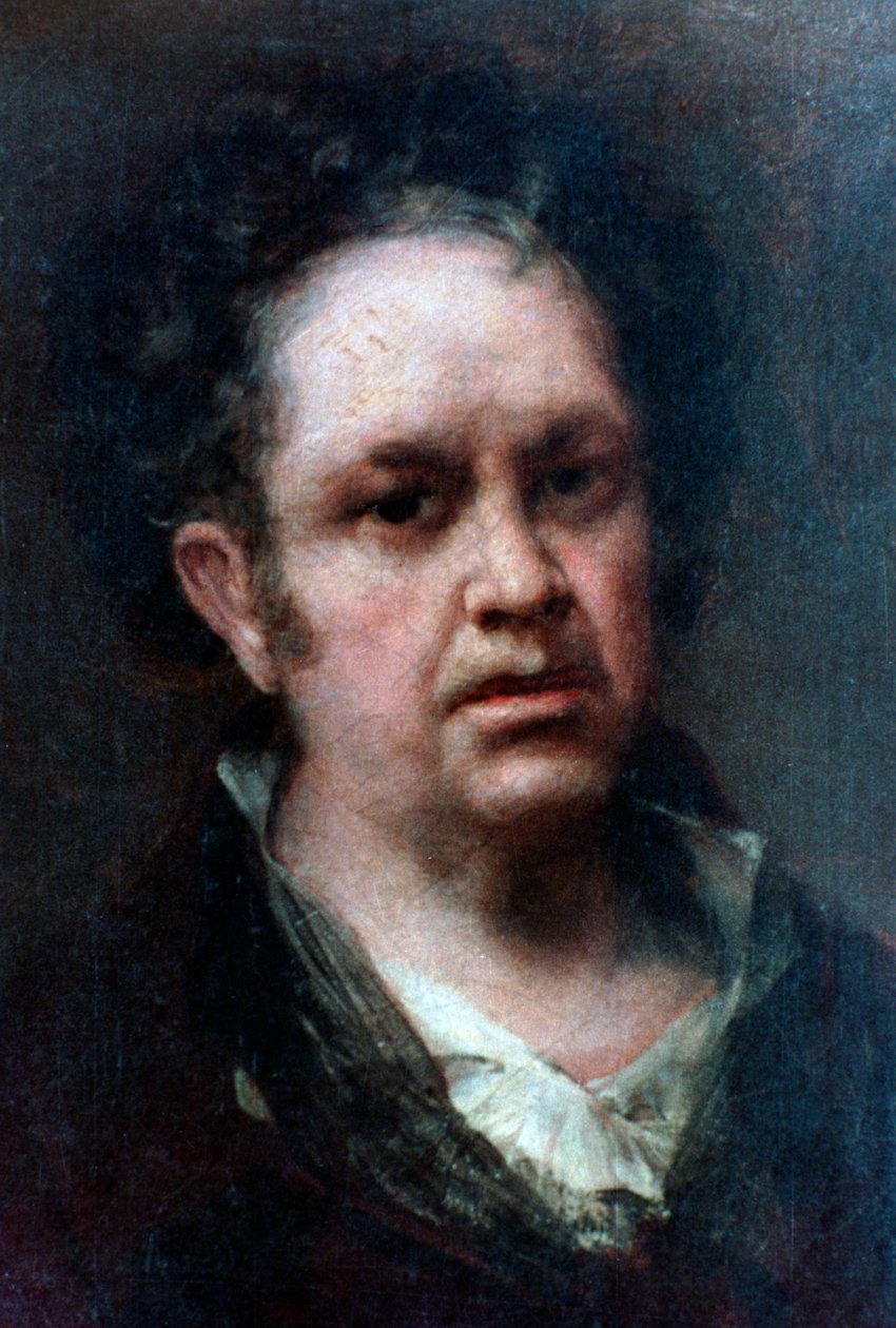 Autoportret, 1815 autorstwa Francisco de Goya