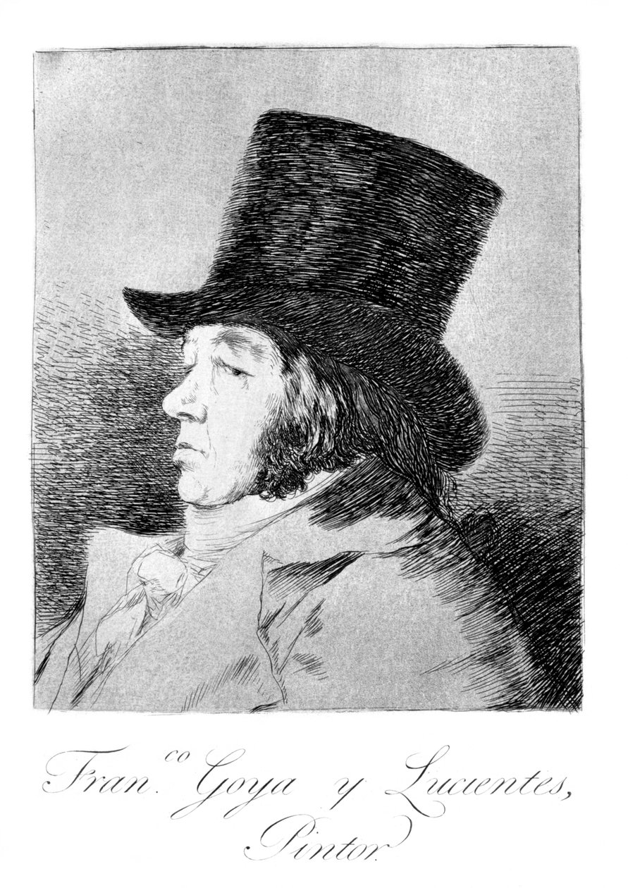 Autoportret, 1799 autorstwa Francisco de Goya