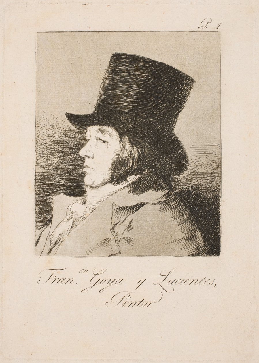 Autoportret autorstwa Francisco de Goya
