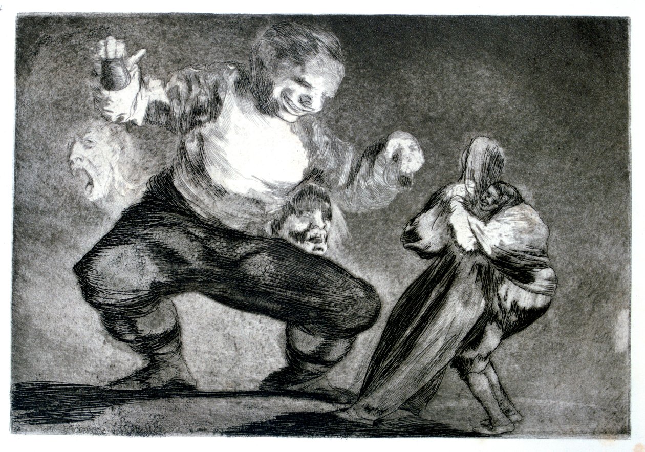 Simpleton, 1819-1823 autorstwa Francisco de Goya