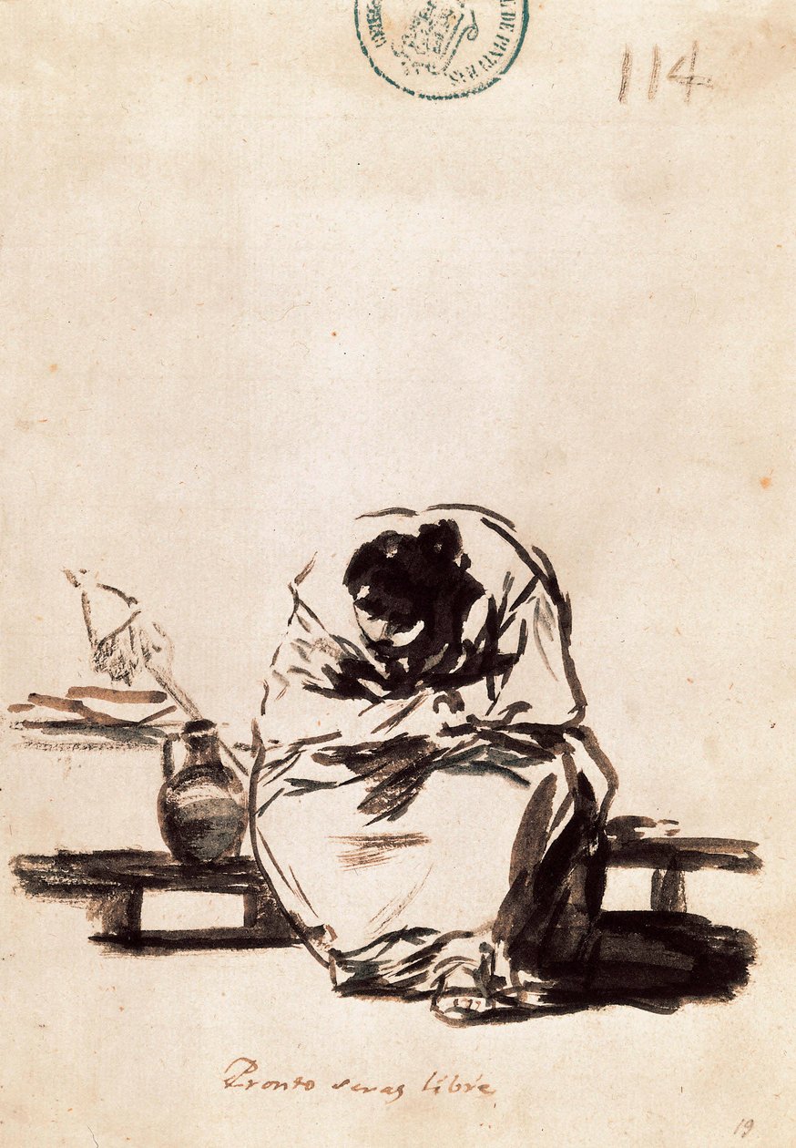 Wkrótce będziesz wolny autorstwa Francisco de Goya