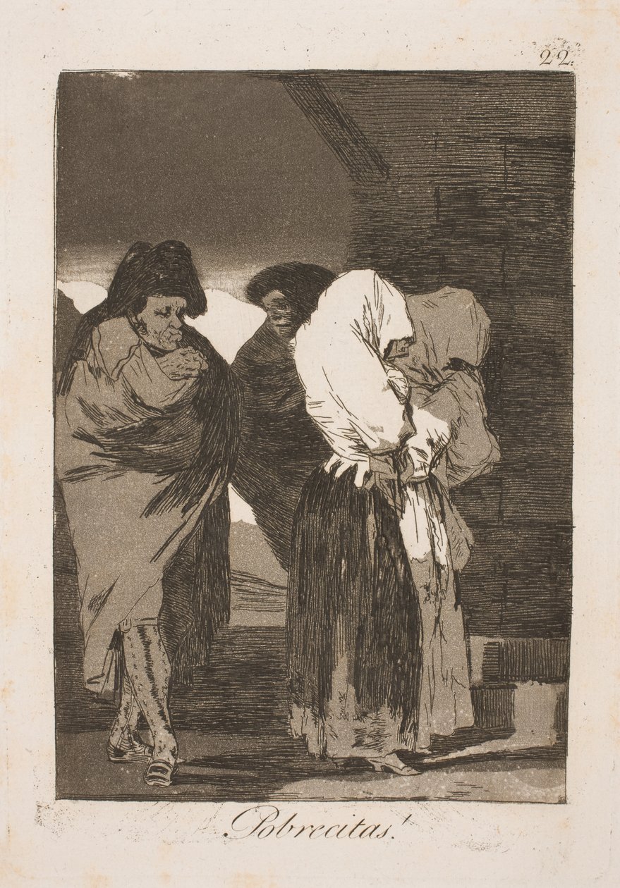 Biedne dziewczyny autorstwa Francisco de Goya