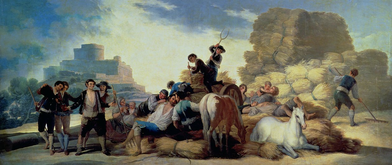Lato, czyli żniwa autorstwa Francisco de Goya