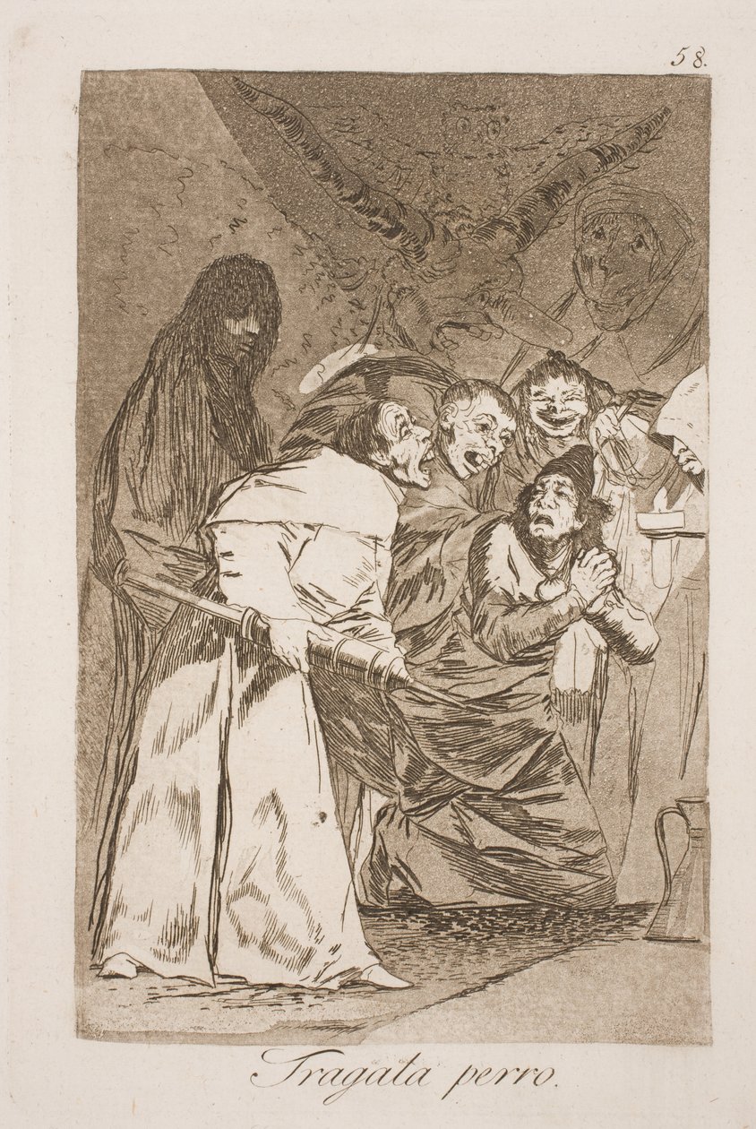 Weź to ty psie! autorstwa Francisco de Goya