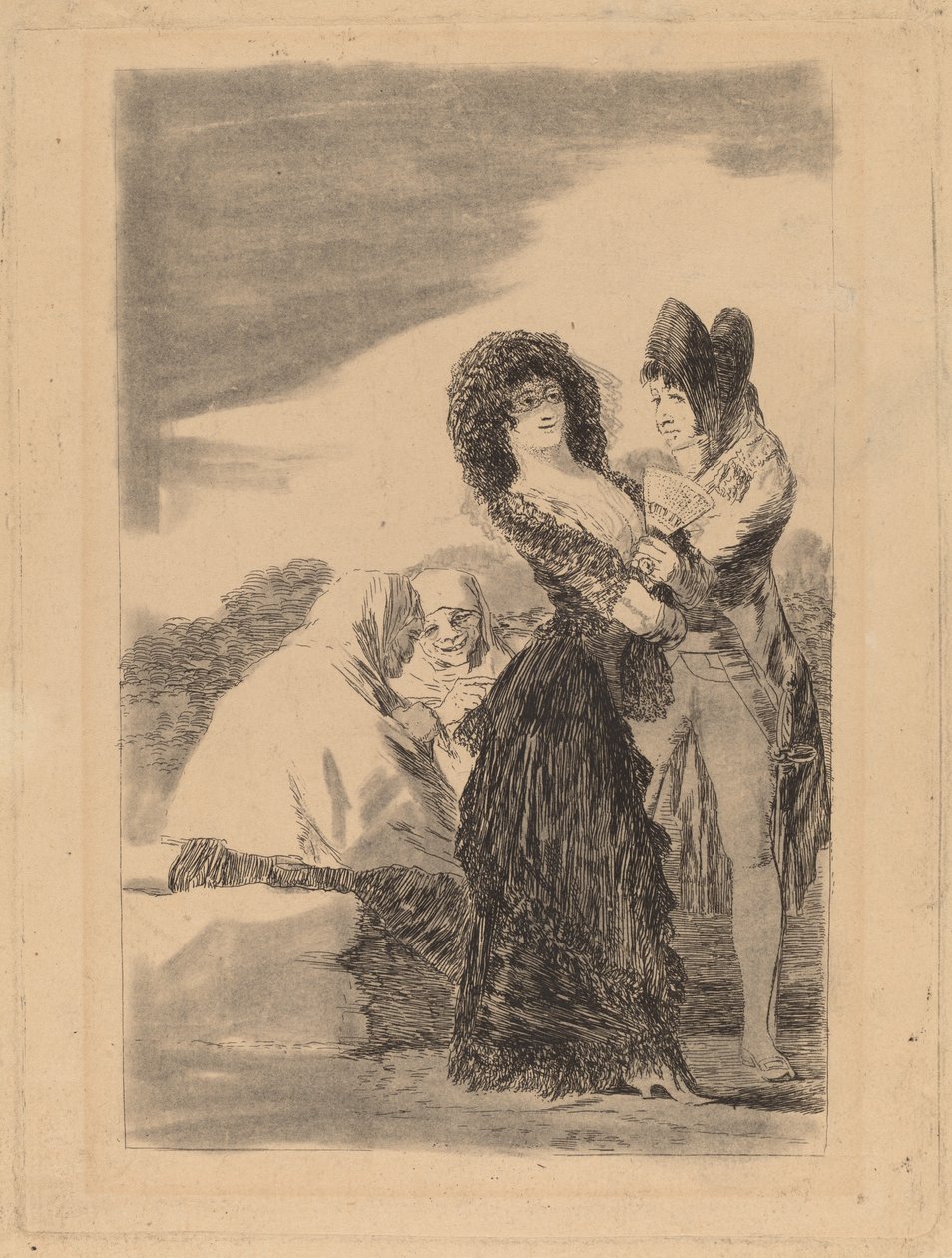 Tal para qual (dwa w swoim rodzaju) autorstwa Francisco de Goya