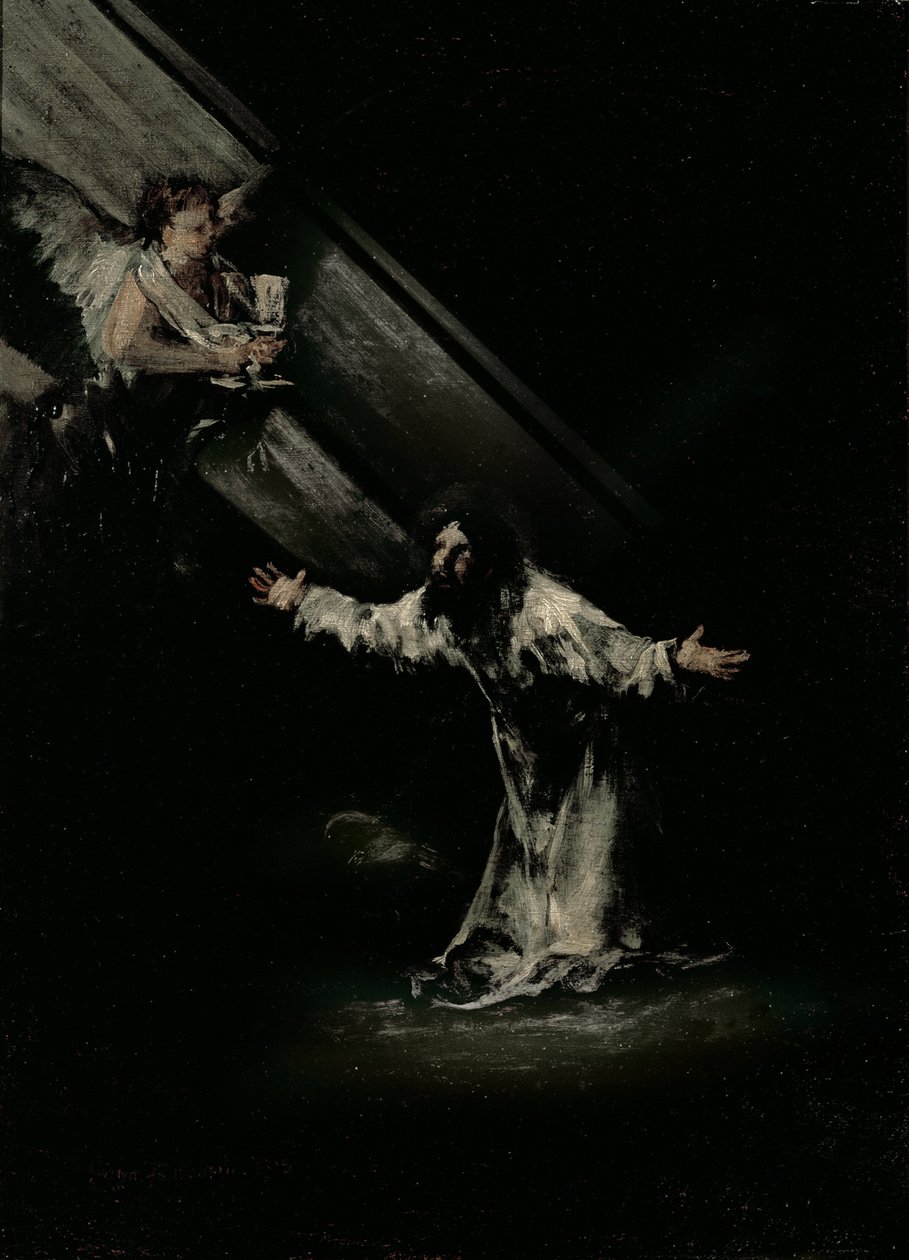 Agonia w ogrodzie autorstwa Francisco de Goya