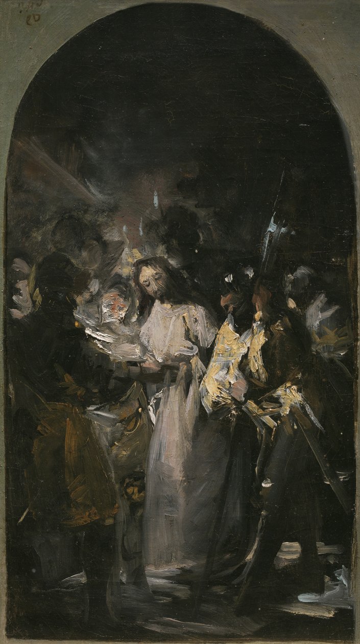 Aresztowanie Chrystusa, 1798 autorstwa Francisco de Goya