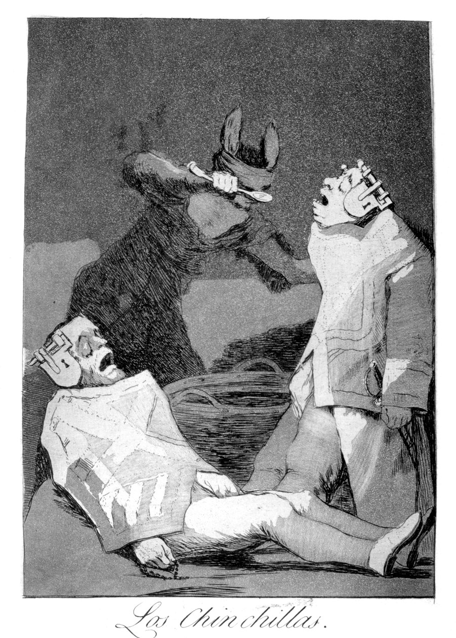 Szynszyle, 1799 autorstwa Francisco de Goya