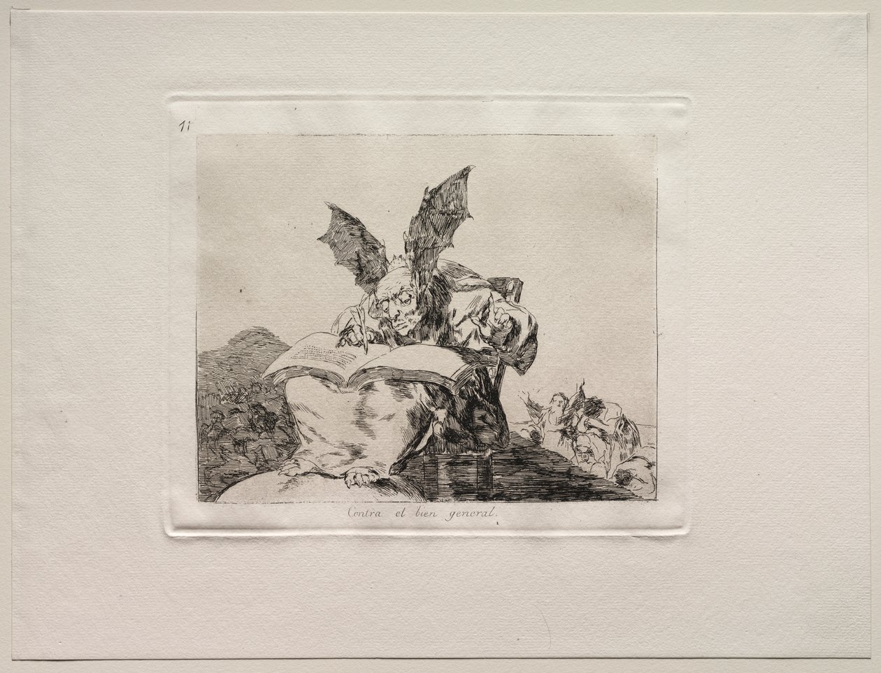Okropności wojny: przeciwko wspólnemu dobru autorstwa Francisco de Goya