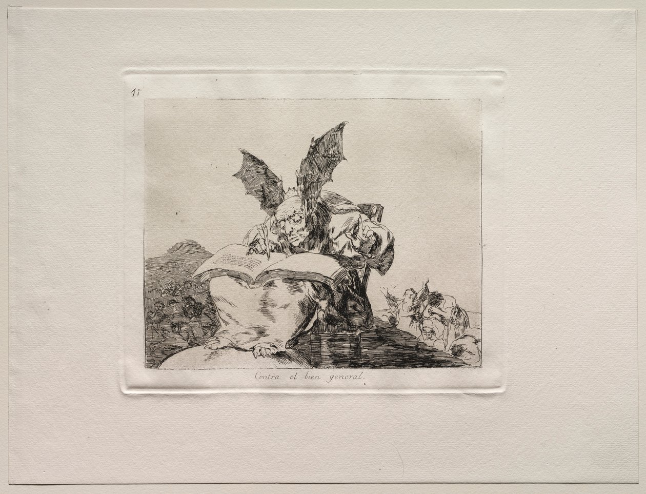 Okropności wojny: przeciwko wspólnemu dobru. autorstwa Francisco de Goya