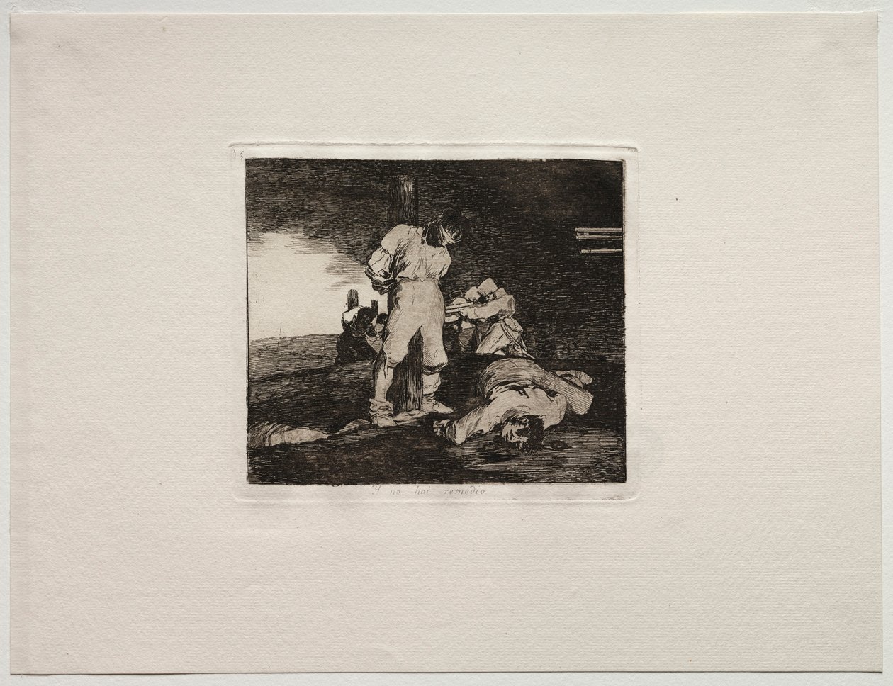 Horrory wojny: i nie ma na to pomocy. autorstwa Francisco de Goya
