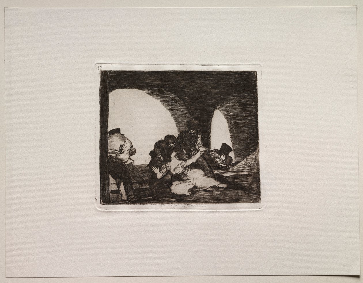 Horrors of War: Gorzki być obecny. autorstwa Francisco de Goya