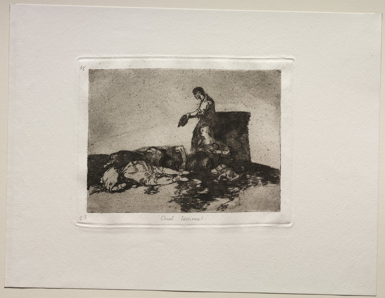Okropności wojny: okrutna opowieść o nieszczęściu autorstwa Francisco de Goya