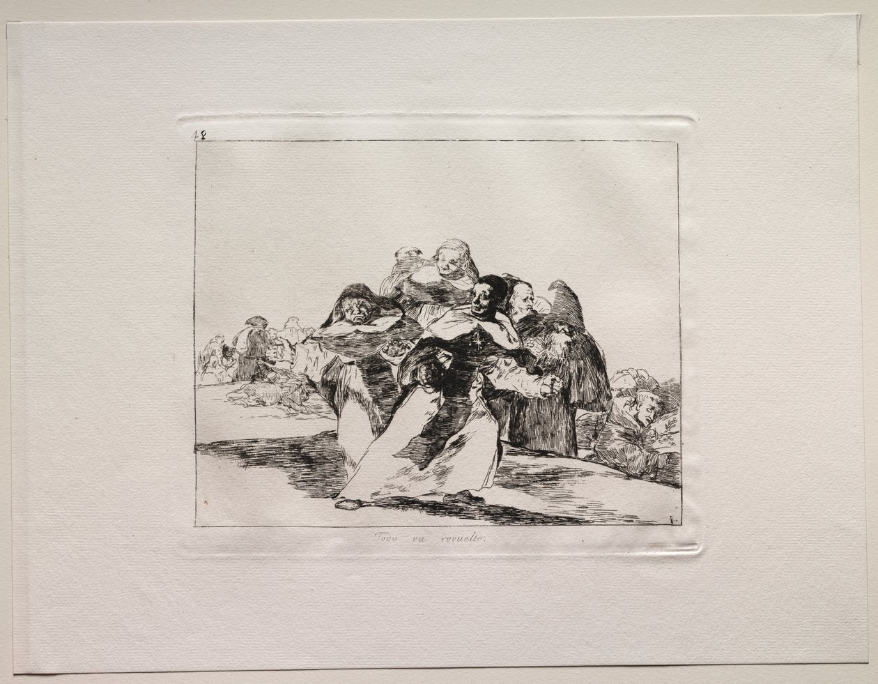 Horrory wojny: wszystko jest na wywrotce autorstwa Francisco de Goya