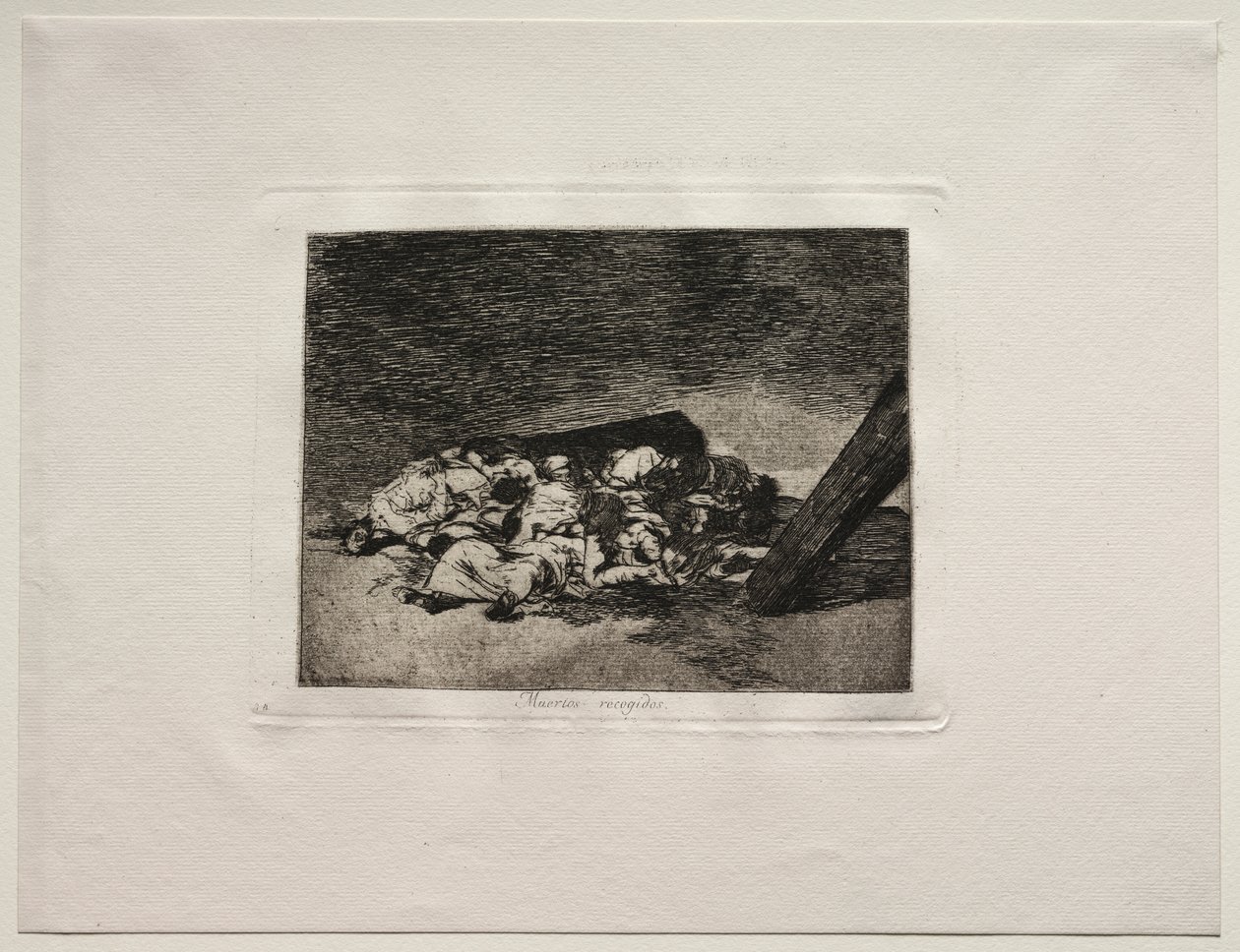 Okropności wojny: Żniwo umarłych autorstwa Francisco de Goya