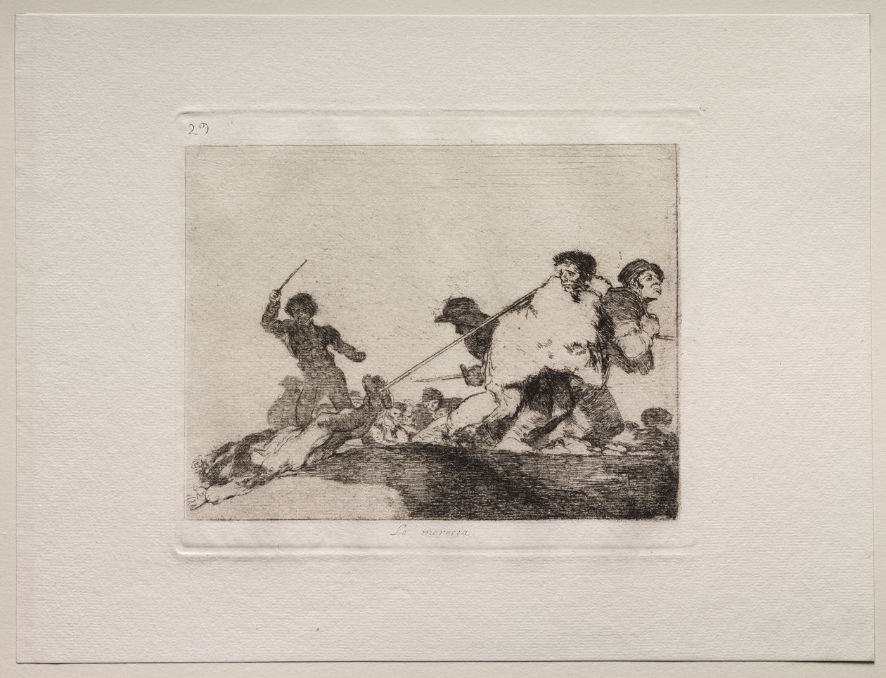 Okropności wojny: zasłużył na to autorstwa Francisco de Goya