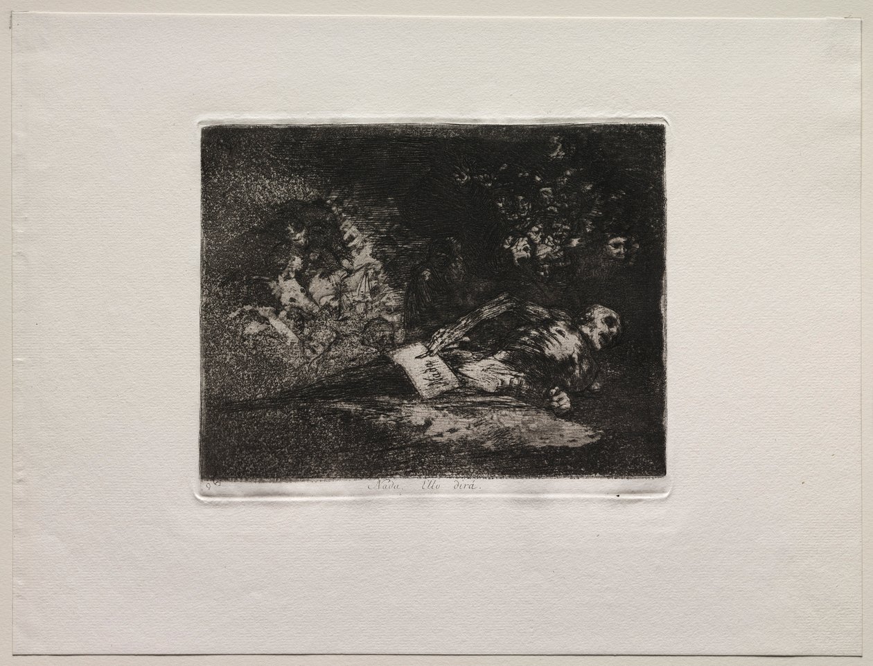 Okropności wojny: nic. Wydarzenie powie. autorstwa Francisco de Goya
