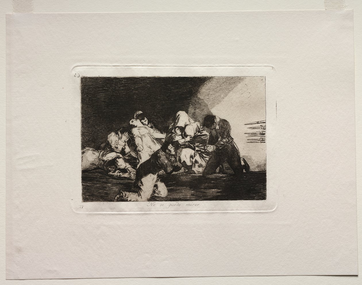 Okropności wojny: Nie można patrzeć autorstwa Francisco de Goya